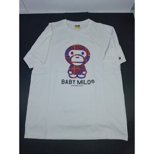 Vtg A Bathing Ape T Shirt  Baby Milo Tee Bape Graphic Sz XL